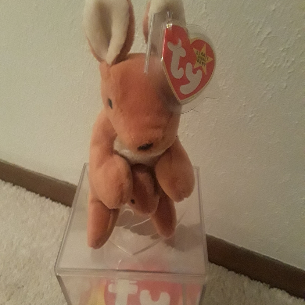 Ty Beanie Baby Pouch with ERRORS!